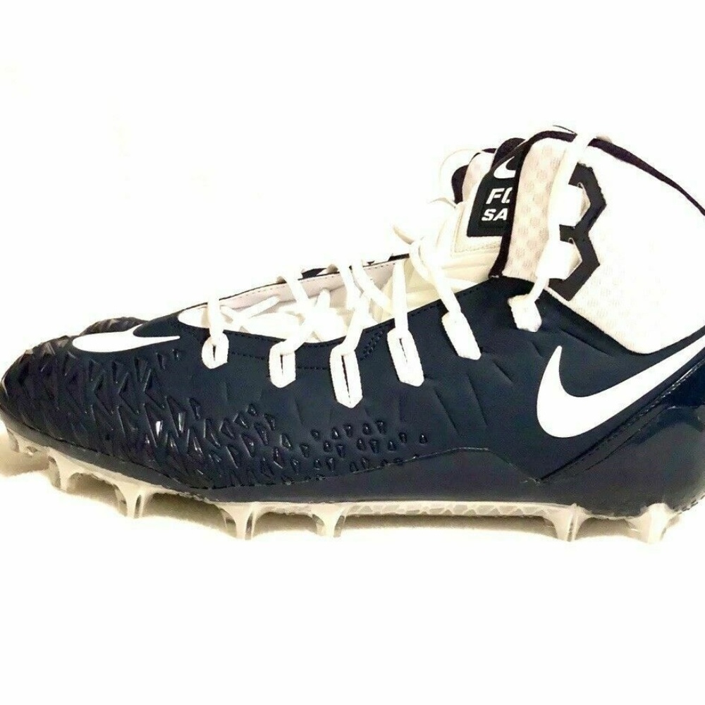 NIKE FORCE SAVAGE PRO NAVY WHITE MEN 17 CLEATS